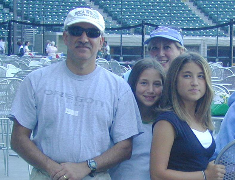 The Levine Family 2003--Howard, Leslie, Jan and Stephanie